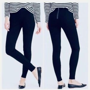 Black jcrew pixie pant, structured legging